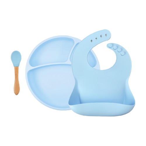 MinikOiOi Feeding Set Παιδικό Σετ Φαγητού Μπλε