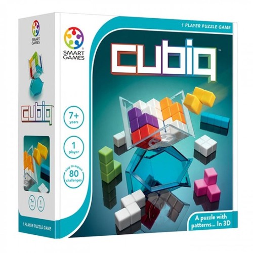 Smartgames Επιτραπέζιο με 80 Προκλήσεις 3D Κύβος "Cubiq"