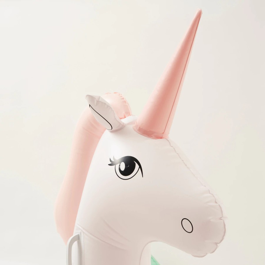 SunnyLife Φουσκωτό Θαλάσσης Unicorn Coral Ombre 160x160x130εκ. S2LRIDCU