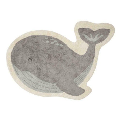 Little Dutch Χαλί Παιδικού Δωματίου Whale Shape 90x140εκ.