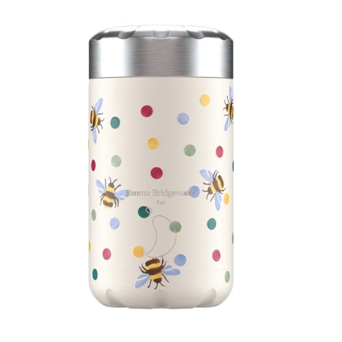 Chily's Θερμός Φαγητού Emma Bridgewater Polka Dots & Bees 500ml