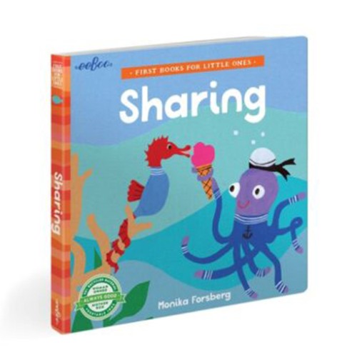 Eeboo Παιδικό Βιβλίο "Sharing For Little Ones" στα Αγγλικά