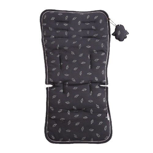 Minene Βαμβακερό Κάλυμμα Καροτσιού black 10130001400OS-1
