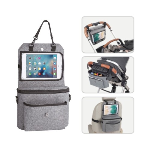 freeON Ipad Organizer & Τσάντα για Αυτοκίνητο ή Καρότσι 2 σε 1