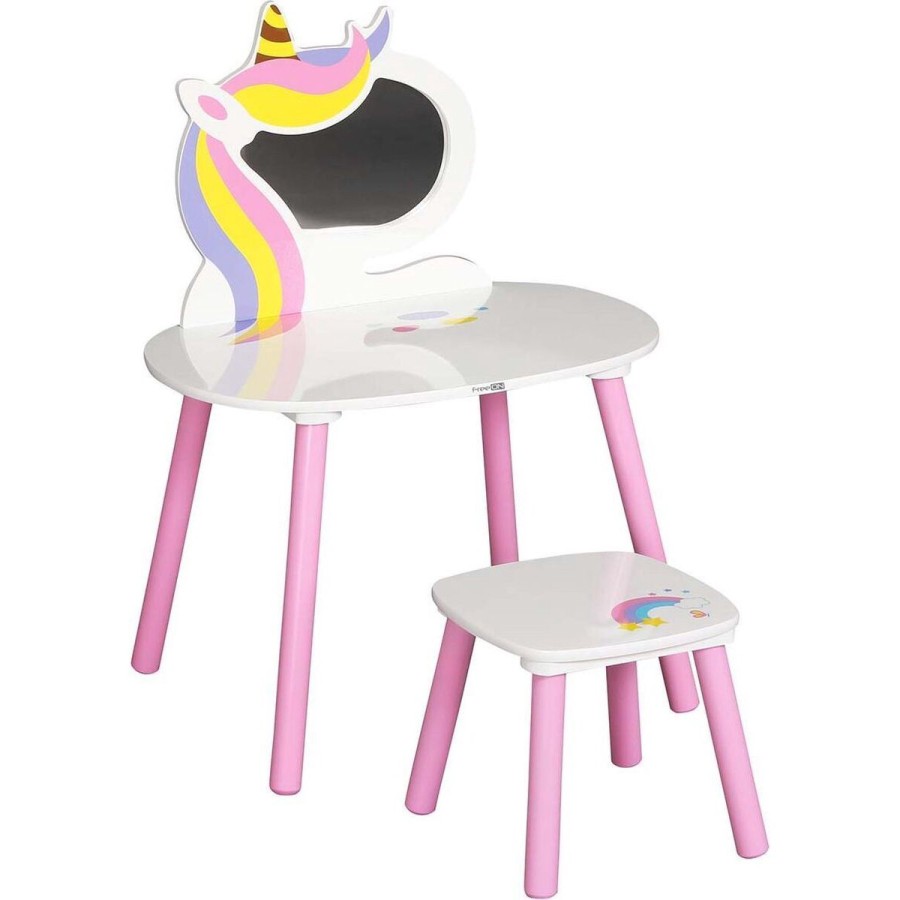 freeON Σετ Παιδικό Τραπεζάκι με Καρεκλάκι Unicorn 