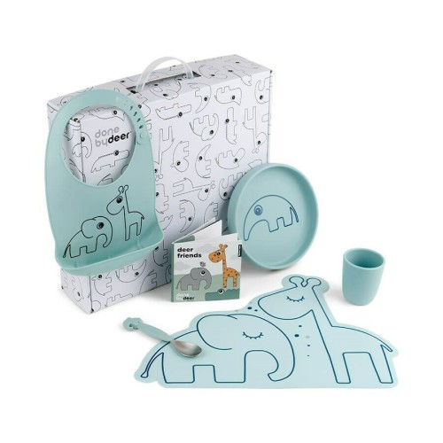 Done by Deer Σετ Δώρου Φαγητού Gift Box Deer Friends Blue