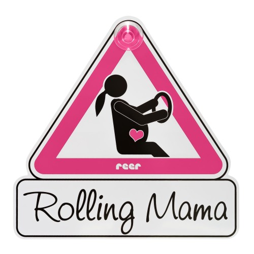 Reer Σήμα Αυτοκινήτου Mommyline Rolling Mama 15,5x15,5εκ.