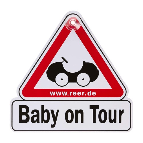 Reer Σήμα Αυτοκινήτου Baby On Tour 15,5x15,5εκ.