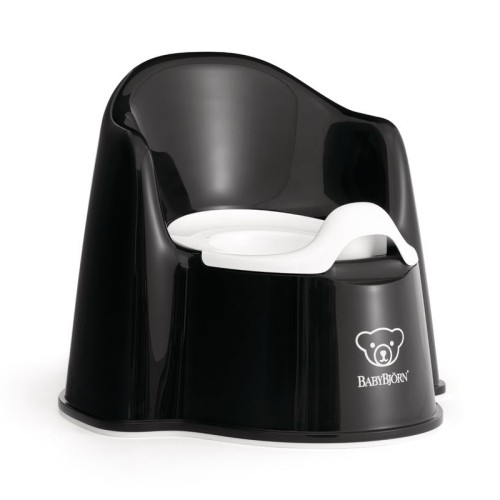 BabyBjörn Potty Chair Γιο-Γιό Εκμάθησης Black/White