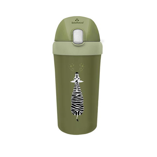  Chic Mic Bioloco Παγουρίνο Plant Kids Running Zebra 400ml