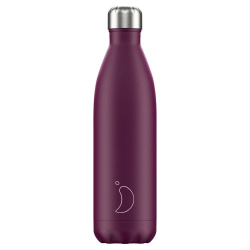 Chilly's Ανοξείδωτο Μπουκάλι Θερμός Matte Purple 750ml