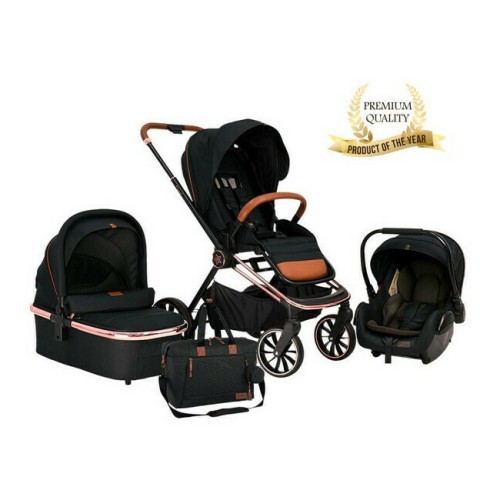 Bebe Stars Βρεφικό Πολυκαρότσι Jewel 3 σε 1 Volcano Black 350-188