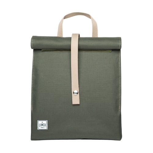 LunchBags Ισοθερμική Τσάντα Φαγητού & Cool Bag 26x19x28cm Plus Olive