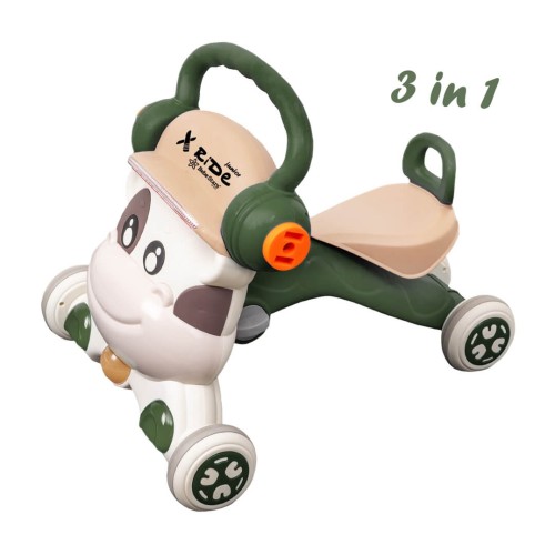 Bebe Stars Περπατούρα Πολυμορφική X-Ride Junior 3 se 1 Green