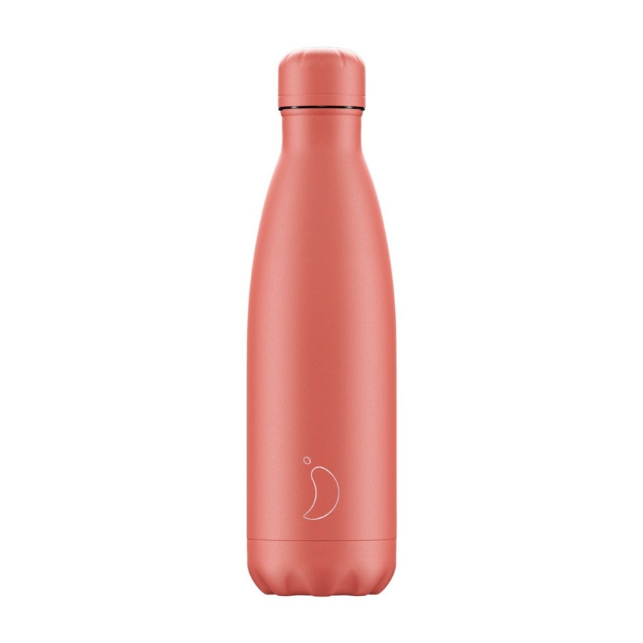 Chily's Ανοξείδωτο Μπουκάλι Θερμός All Pastel Coral 500ml