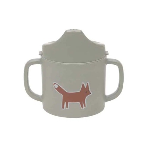 Laessig Εκπαιδευτικό Ποτηράκι Με Χειρολαβές Little Forest Fox 150ml