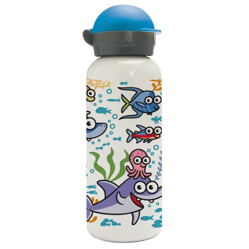 Laken Παιδικό Παγούρι Αλουμινίου Sea Friends 450ml