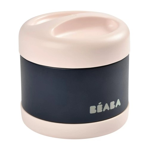 Beaba Παιδικό Θερμός Φαγητού 500ml Dark Mist/Light Pink