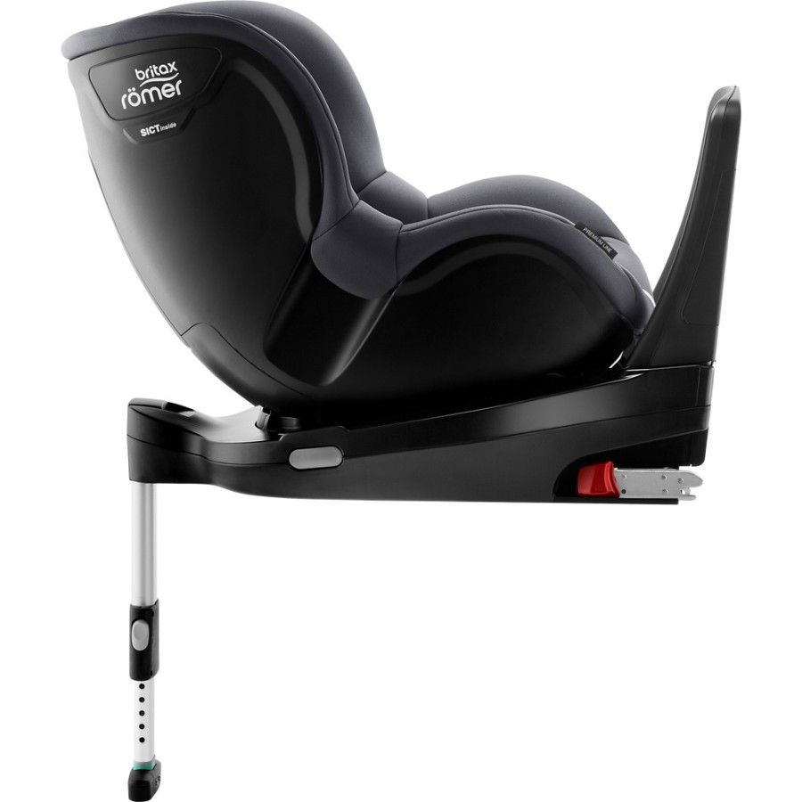 Britax Romer Κάθισμα Αυτοκινήτου Dualfix I-Size 40cm-105cm Midnight Grey
