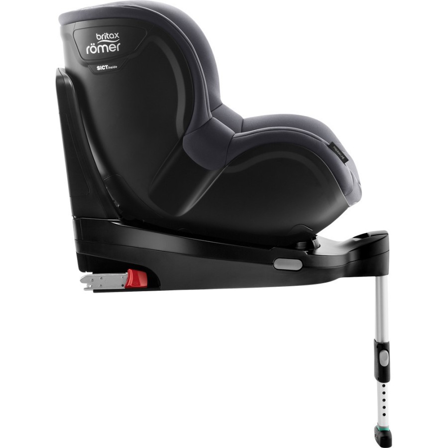 Britax Romer Κάθισμα Αυτοκινήτου Dualfix I-Size 40cm-105cm Midnight Grey