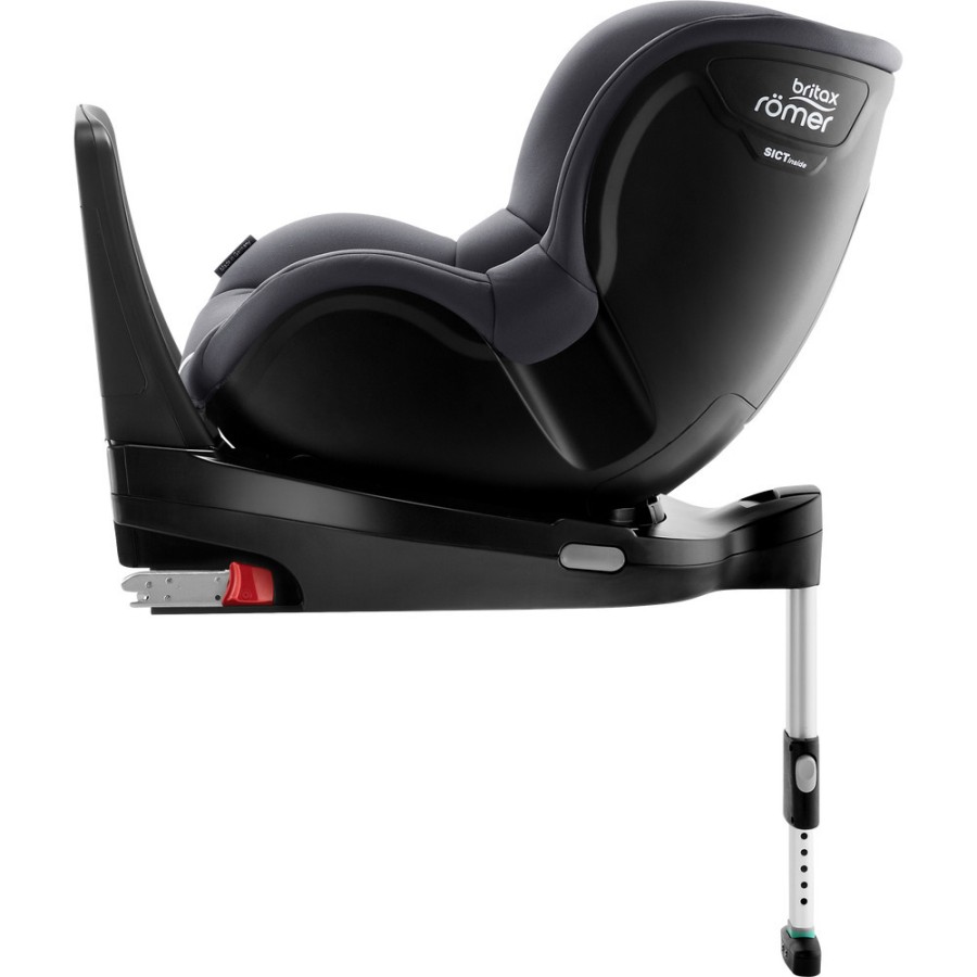 Britax Romer Κάθισμα Αυτοκινήτου Dualfix I-Size 40cm-105cm Midnight Grey