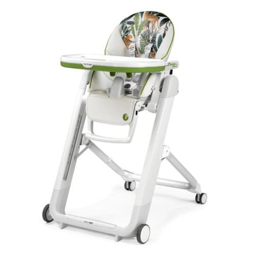 Peg-Perego Καρεκλάκι Φαγητού Siesta Follow Me Jaquars + Δώρο μαξιλάρι Baby Cushion