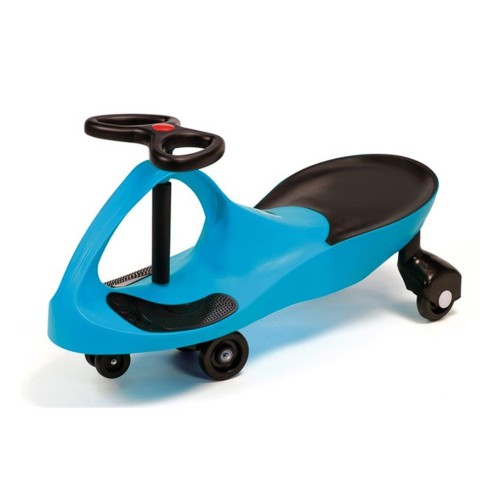 HJ Sports Fun Wheels Αυτοκίνητο Κίνηση με Τιμόνι Wiggle Car Μπλε