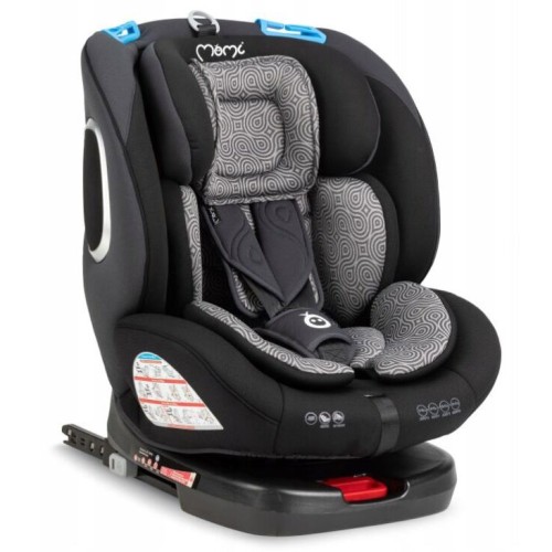 Momi Tordi Παιδικό Κάθισμα Αυτοκινήτου Isofix 0-36kg Μαύρο