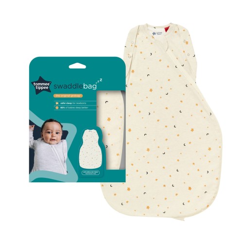 Grobag Swaddle Bag Υπνόσακος Χειμωνιάτικος 2.5tog (Θερμοκρασίες 16-20°) 3-6 Μηνών Oatmeal Star