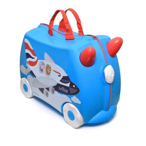 Trunki Amelia Aeroplane Παιδική Βαλίτσα Ταξιδιού Με Ροδάκια 18lt