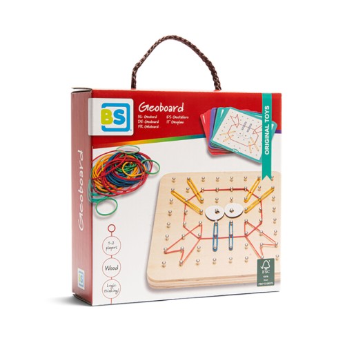 BS Toys Δημιουργικός Πίνακας με Λαχτιχάκια Geoboard