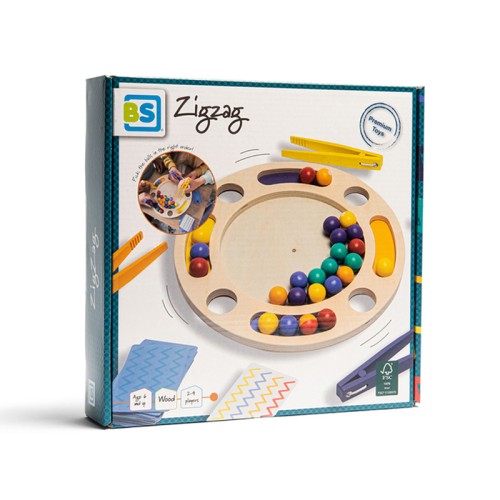 BS Toys Επιτραπέζιο Παιχνίδι με Βόλους ZigZag FSC 100%