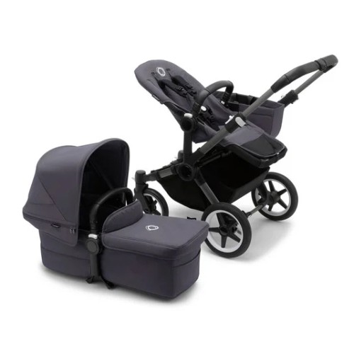 Bugaboo Παιδικό Πολυκαρότσι Donkey 5 Mono Complete Graphite-Stormy Blue