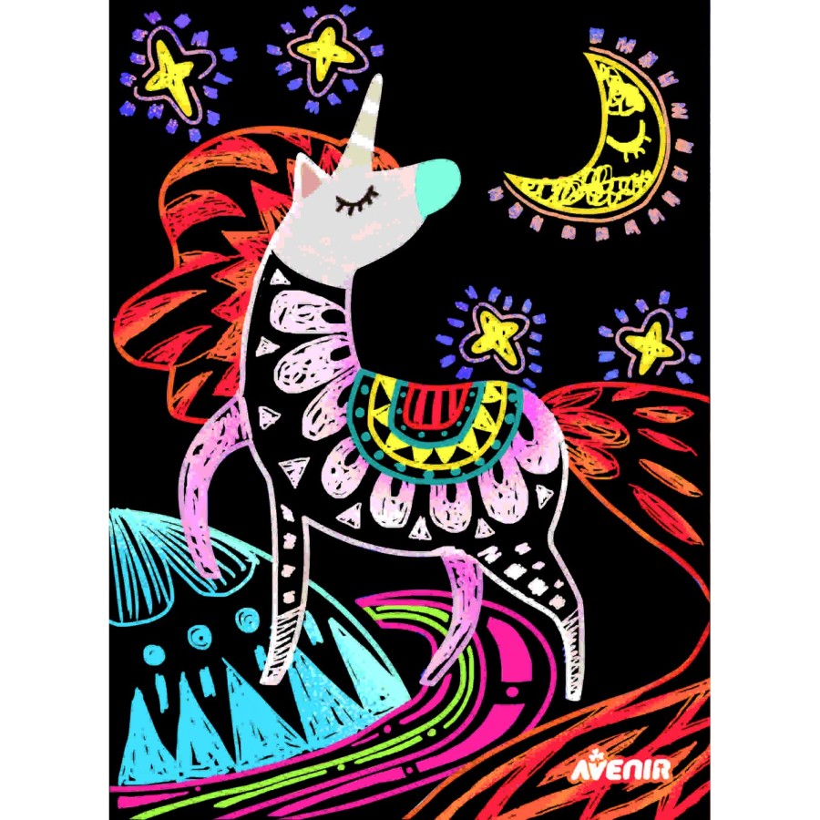 Avenir Βιβλίο Ζωγραφικής Scratch 4 Magic Unicorns