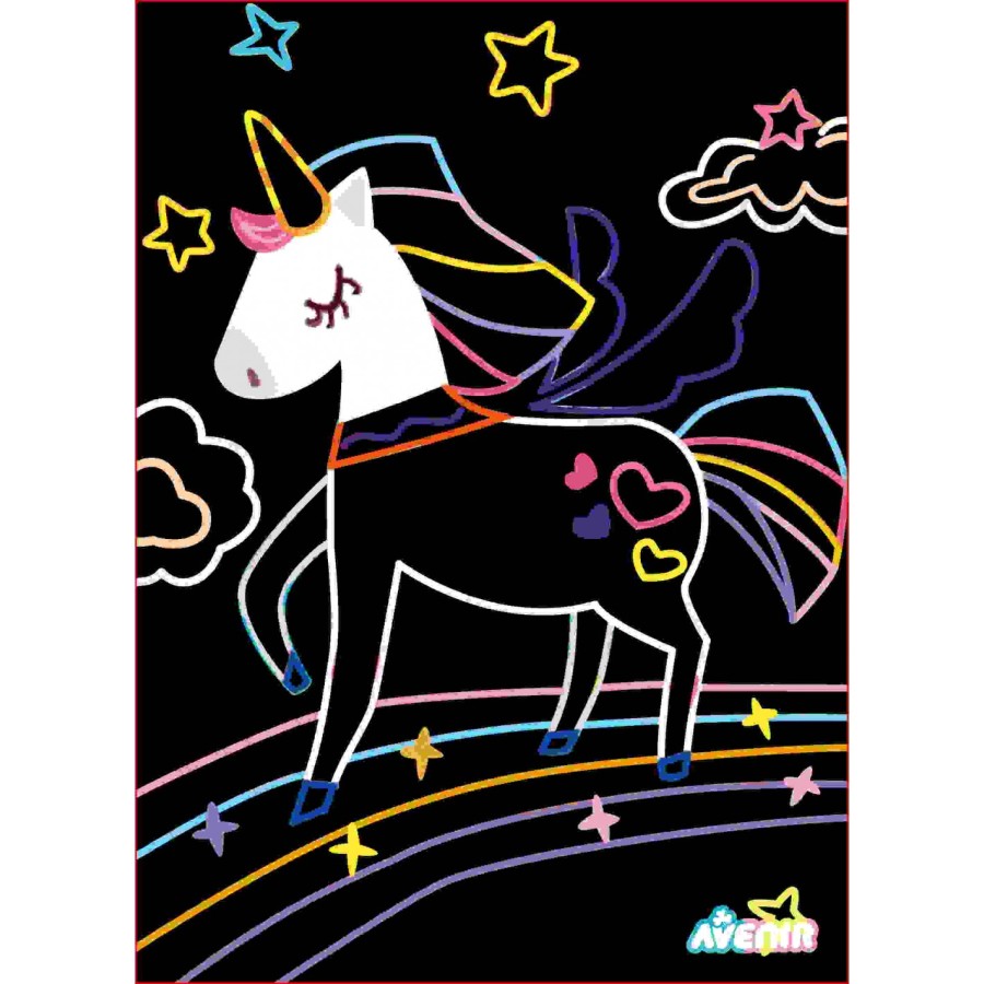 Avenir Βιβλίο Ζωγραφικής Scratch 4 Magic Unicorns
