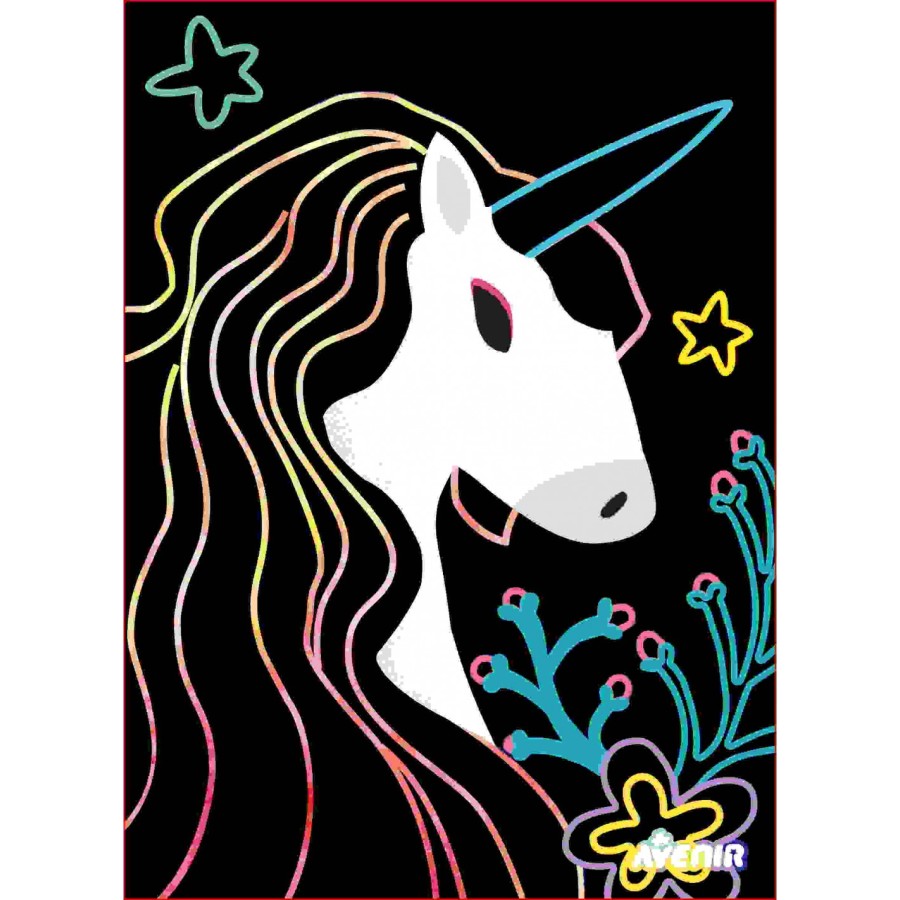 Avenir Βιβλίο Ζωγραφικής Scratch 4 Magic Unicorns