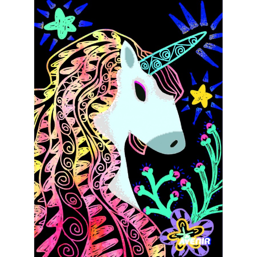 Avenir Βιβλίο Ζωγραφικής Scratch 4 Magic Unicorns