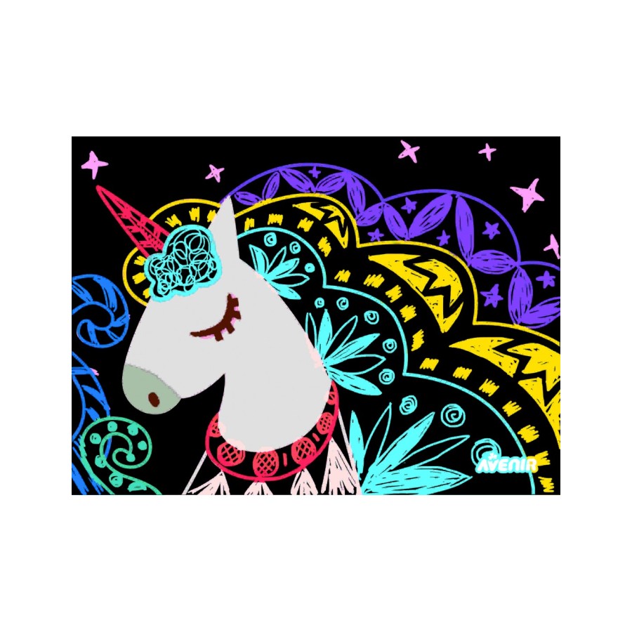 Avenir Βιβλίο Ζωγραφικής Scratch 4 Magic Unicorns