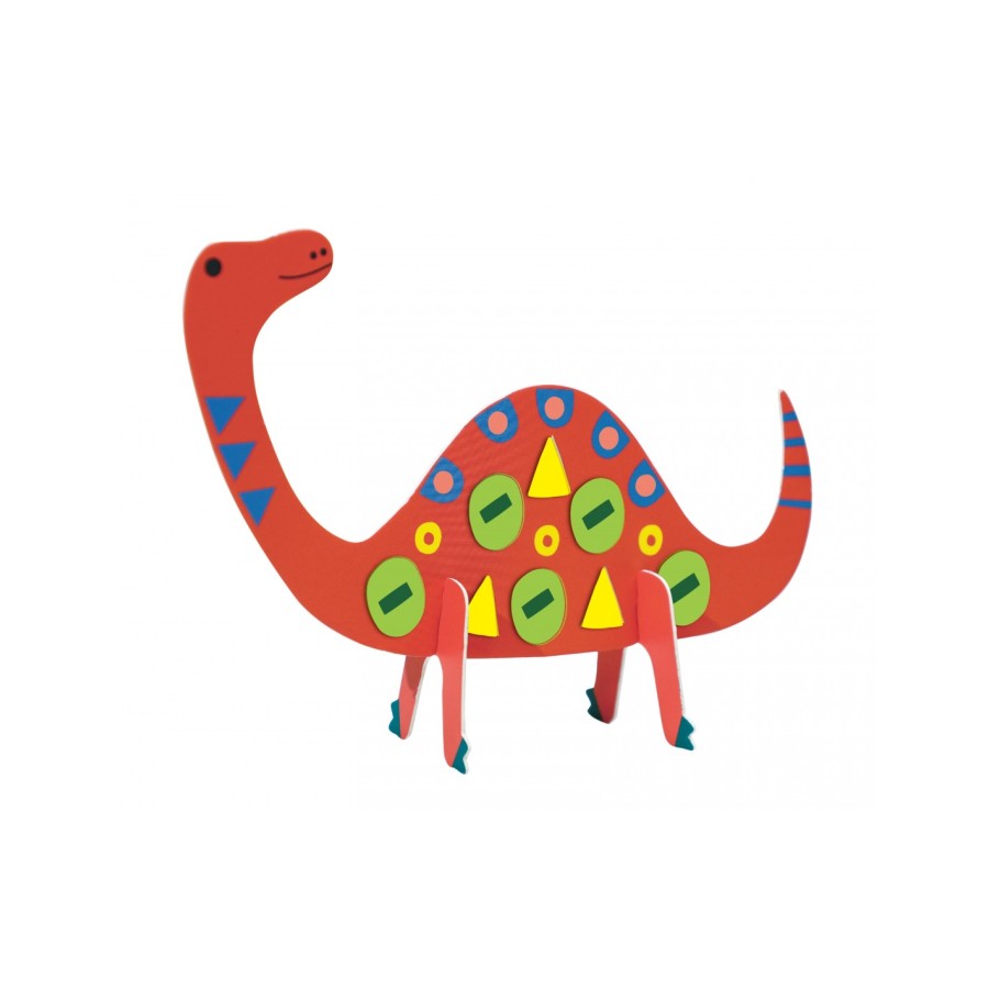 Avenir Χειροτεχνίες με Αυτοκόλλητα Stick'N'Play Dino World