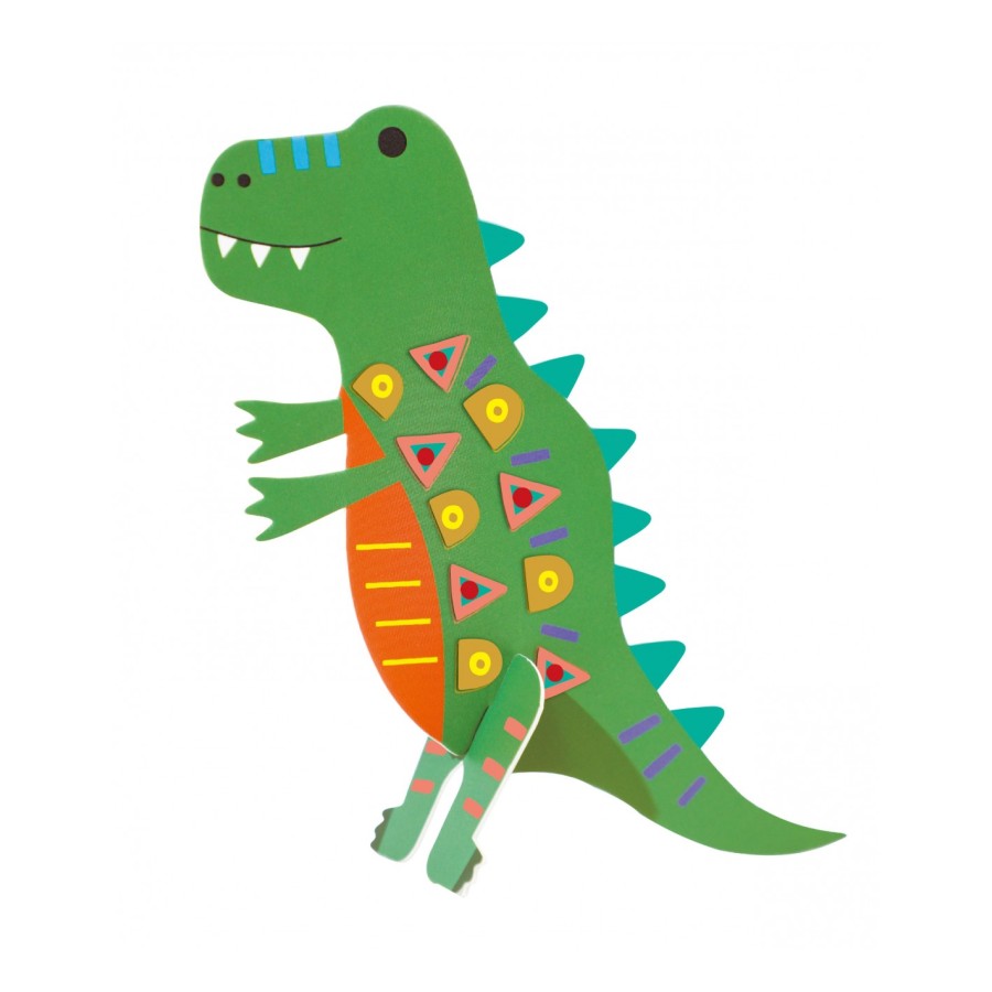 Avenir Χειροτεχνίες με Αυτοκόλλητα Stick'N'Play Dino World
