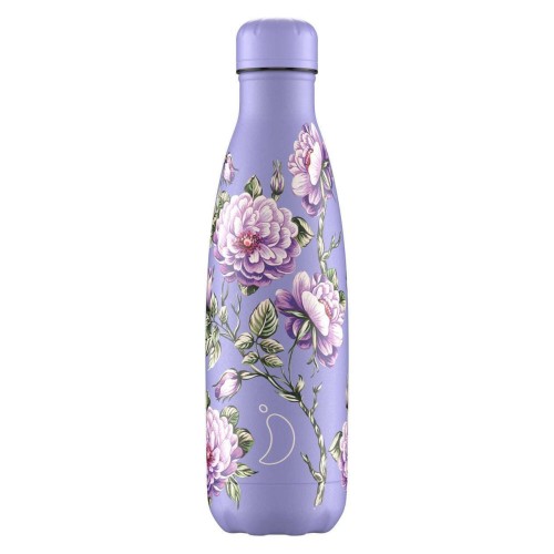 Chilly's Μπουκάλι Θερμός Floral Violet Roses 500ml