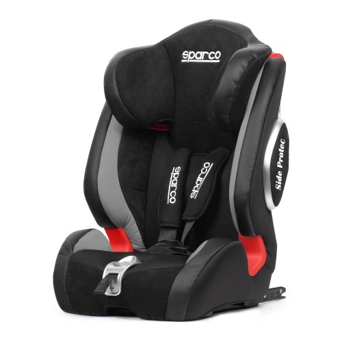 Sparco G123 Παιδικό Κάθισμα Αυτοκινήτου με Isofix Black Grey