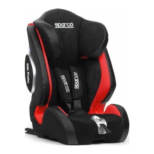 Sparco G123 Παιδικό Κάθισμα Αυτοκινήτου με Isofix Black Red