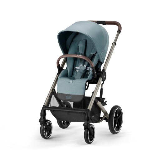 Cybex Βρεφικό Καρότσι Balios S Lux New Sky Blue (με Γκρι Σκελετό)