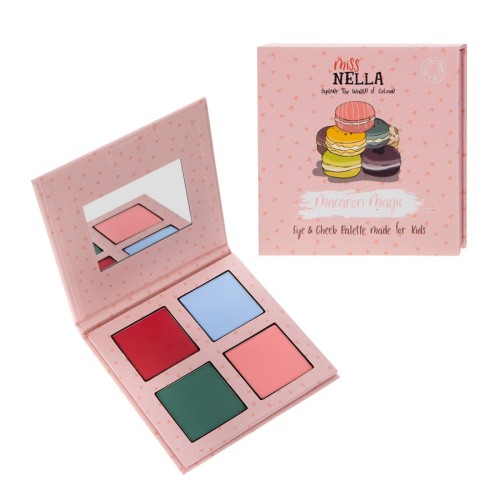 Miss Nella Παιδική Παλέτα Σκιών Eye & Chick Macaron Magic