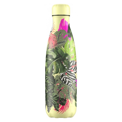 Chilly's Μπουκάλι Θερμός Tropical Monstera Leaves 500ml