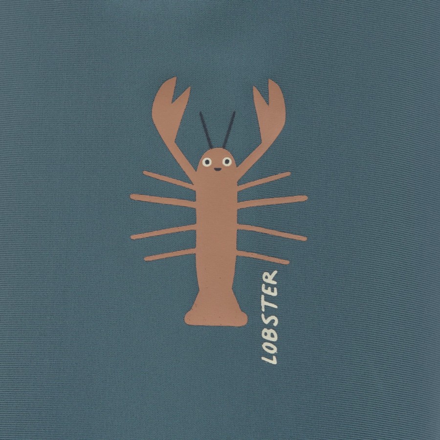 Lassig Παιδικό Μαγιό Κολάν με Πάνα Lobster Μπλε UPF 60
