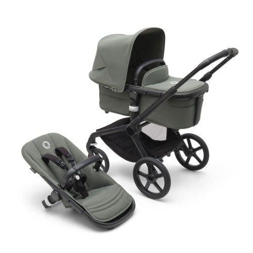 Bugaboo Παιδικό Καρότσι Fox 5 Complete Black Forest Green/Forest Green