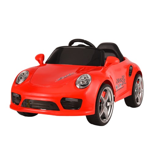 Zita Toys Παιδικό Αυτοκίνητο Ηλεκτροκίνητο Τύπου Porsche 12V Κόκκινο με Τηλεκατεύθυνση