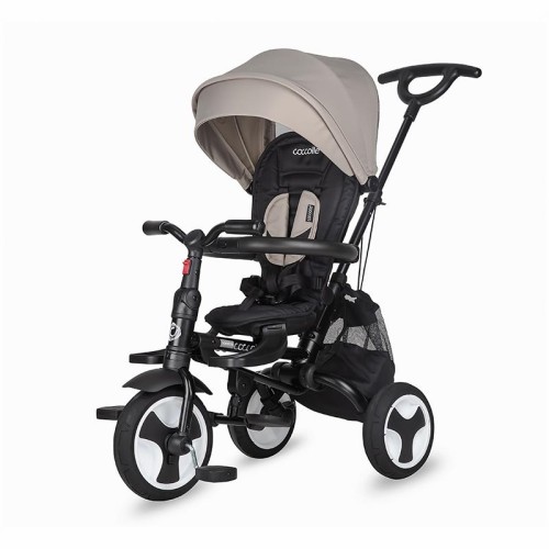 Coccolle Smart Baby Αναδιπλούμενο Τρίκυκλο Ποδήλατο Spectra Plus Greystone